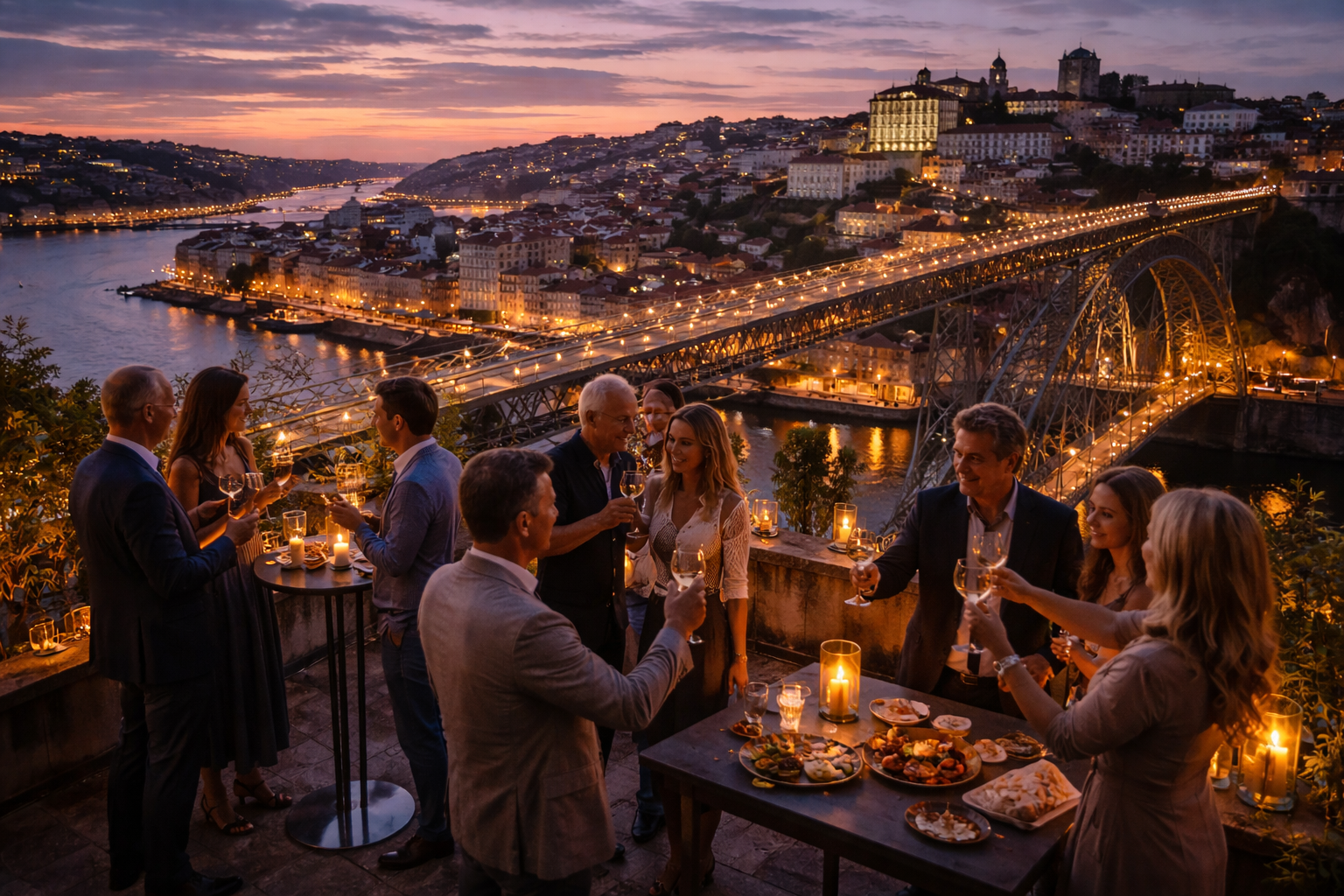 Porto chapter setting with a reflective editorial atmosphere