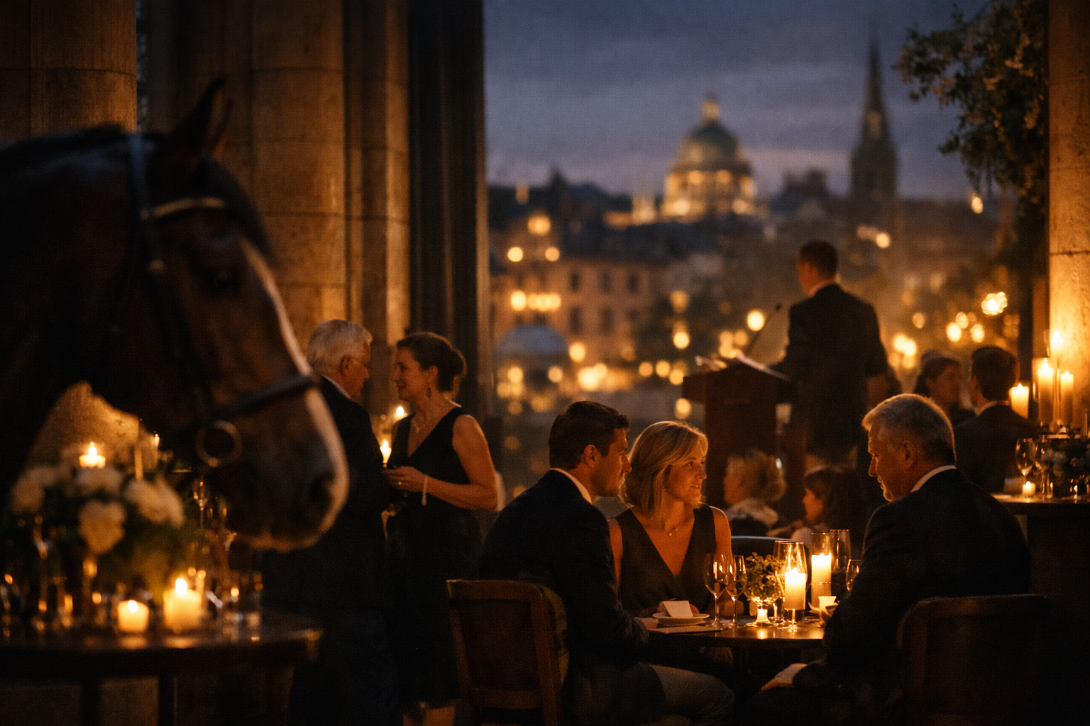 Atmospheric editorial scene for future Equus Talks platform updates